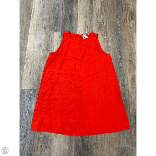 Dress Casual Short By Madewell In Orange, Size: Xl
