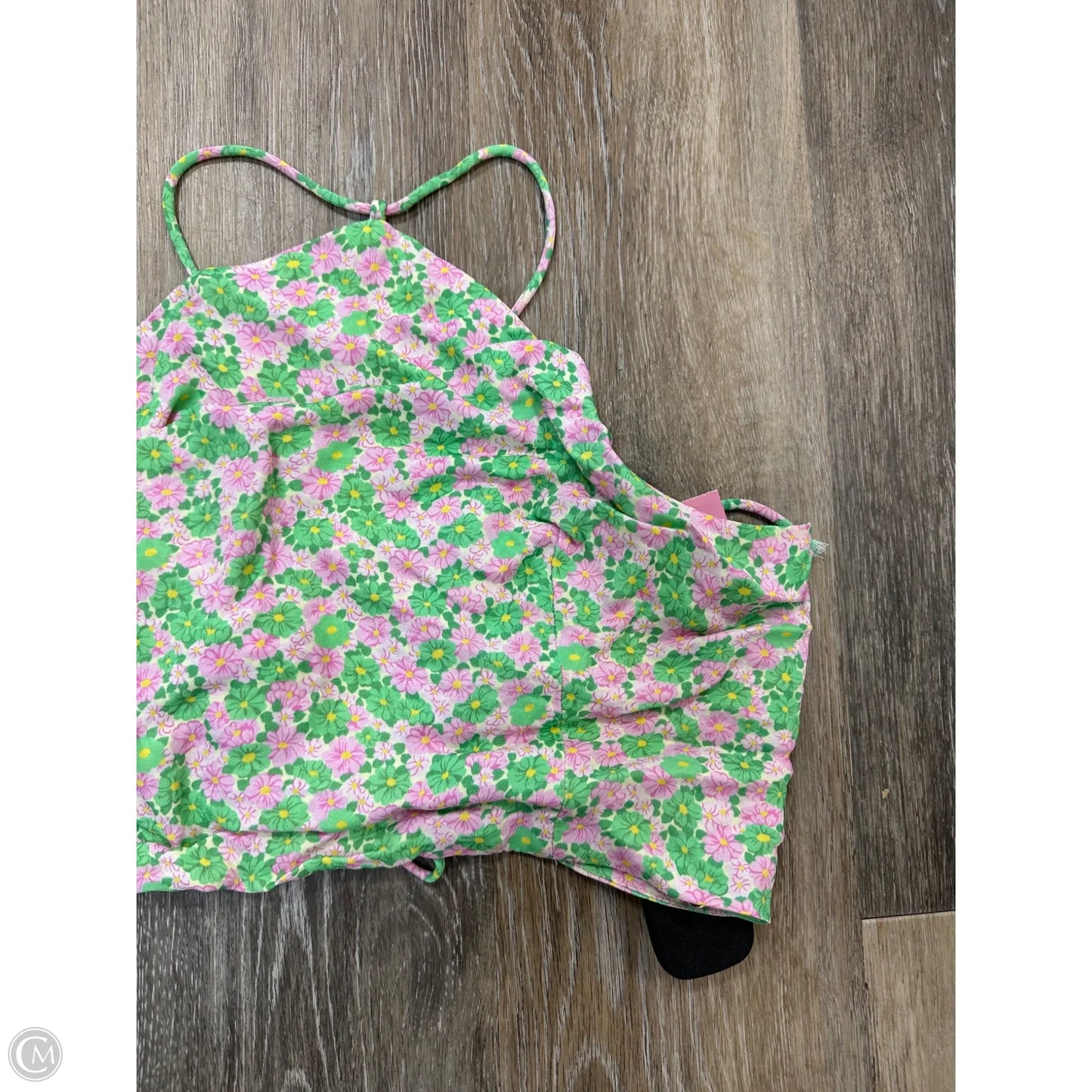 Tank Top By Zara In Green, Size: M