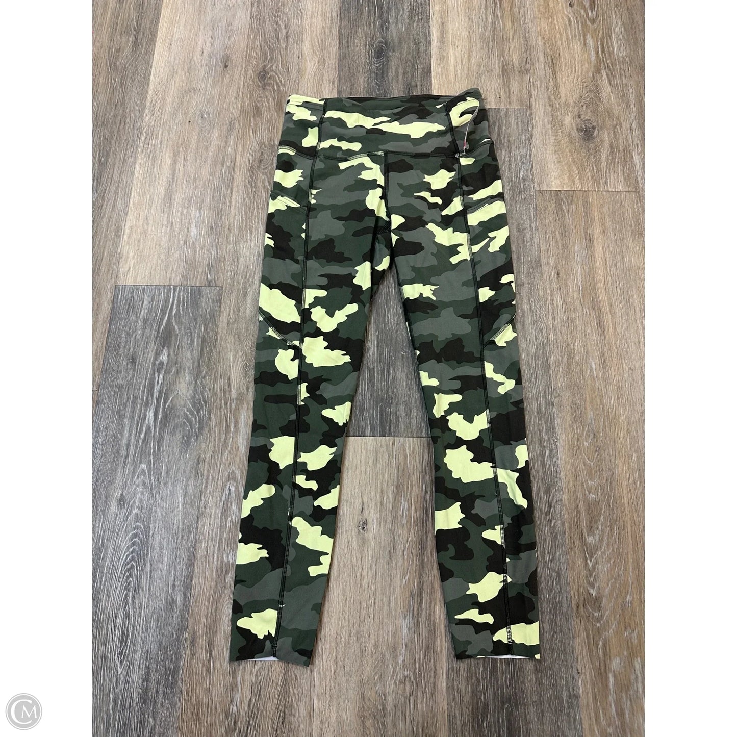 Athletic Leggings By Lululemon In Green, Size: 6