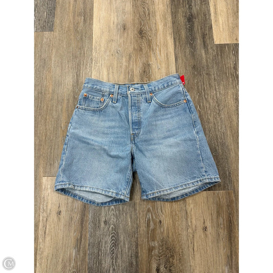 Shorts By Levis In Blue Denim, Size: 1/25