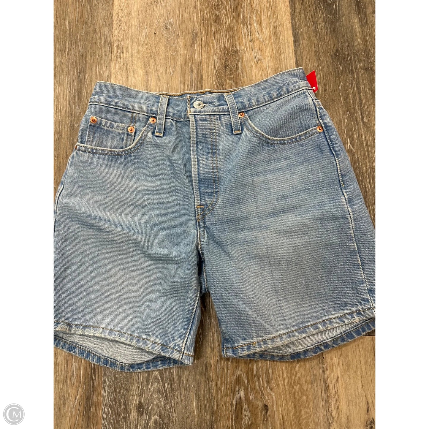 Shorts By Levis In Blue Denim, Size: 1/25