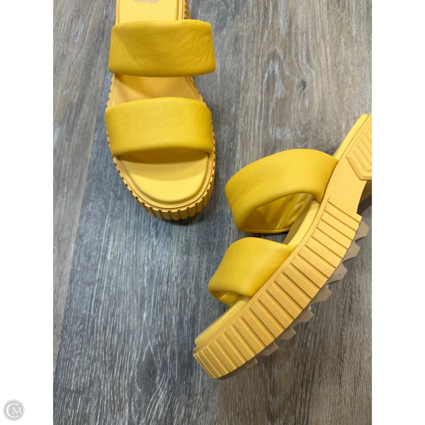 Sandals Flats By Sorel In Yellow, Size: 8