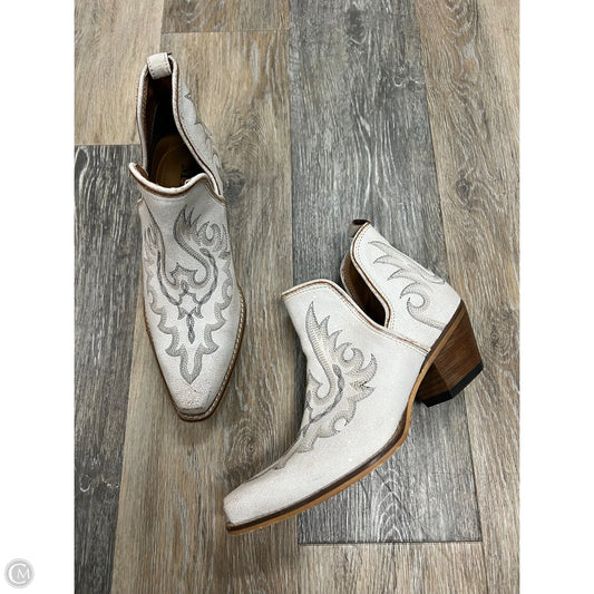 Boots Western By Myra In White, Size: 6
