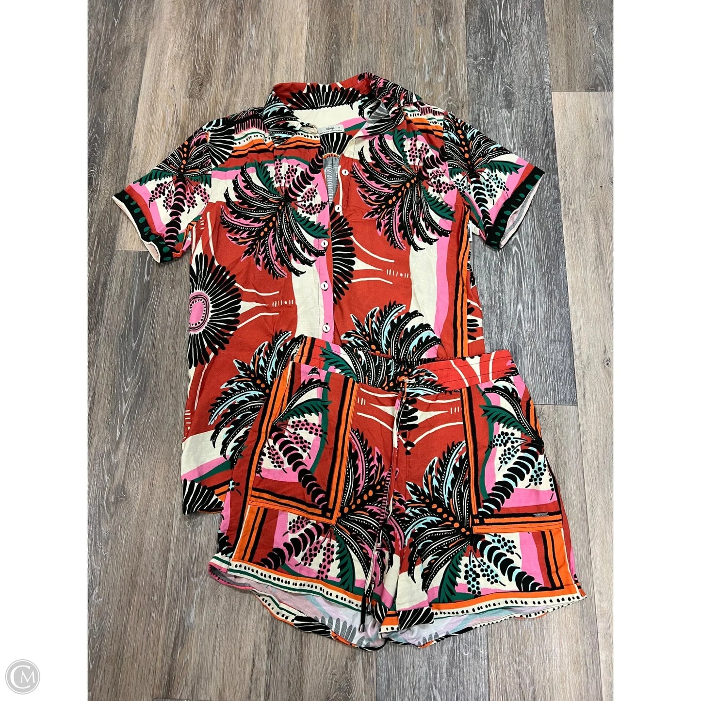 Shorts Set By Maaji In Floral Print, Size: M