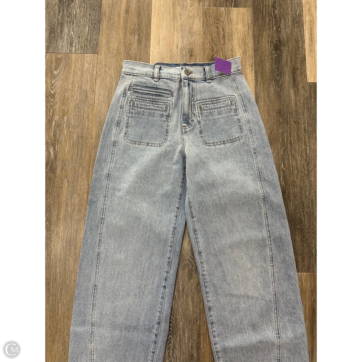 Jeans Straight By Habitual In Blue Denim, Size: 00/24