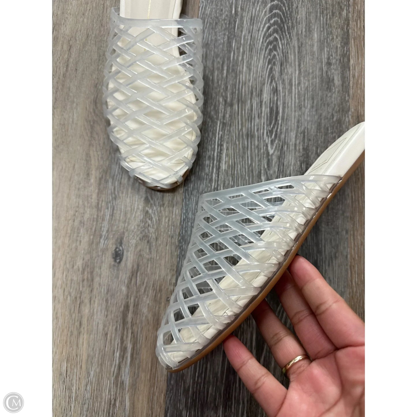 Shoes Flats By Dolce Vita In Clear, Size: 5.5