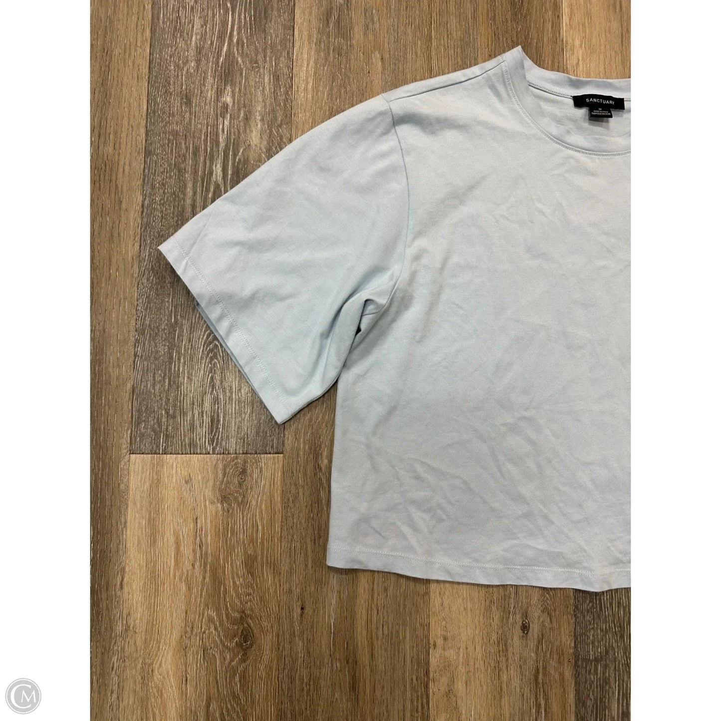 Top Short Sleeve By Sanctuary In Blue, Size: M