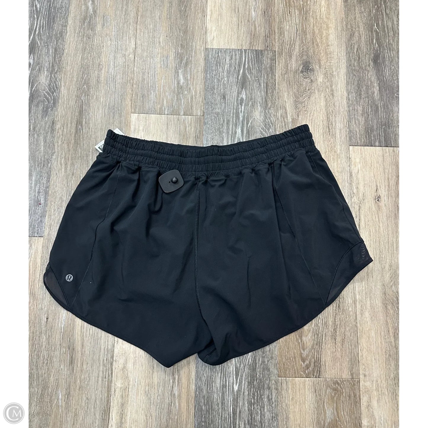 Athletic Shorts By Lululemon In Black, Size: 16