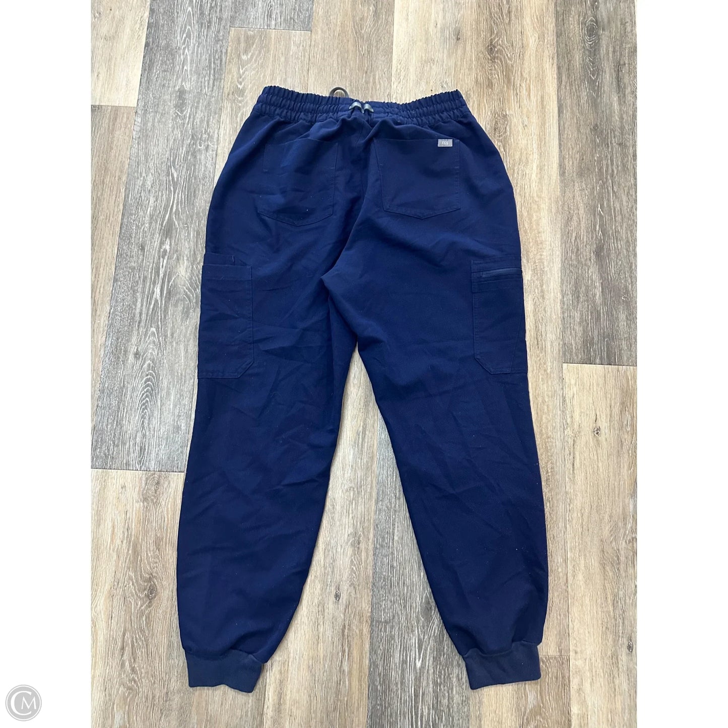 Athletic Pants By Figs In Blue, Size: L