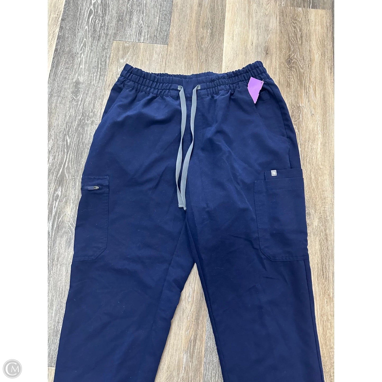 Athletic Pants By Figs In Blue, Size: L