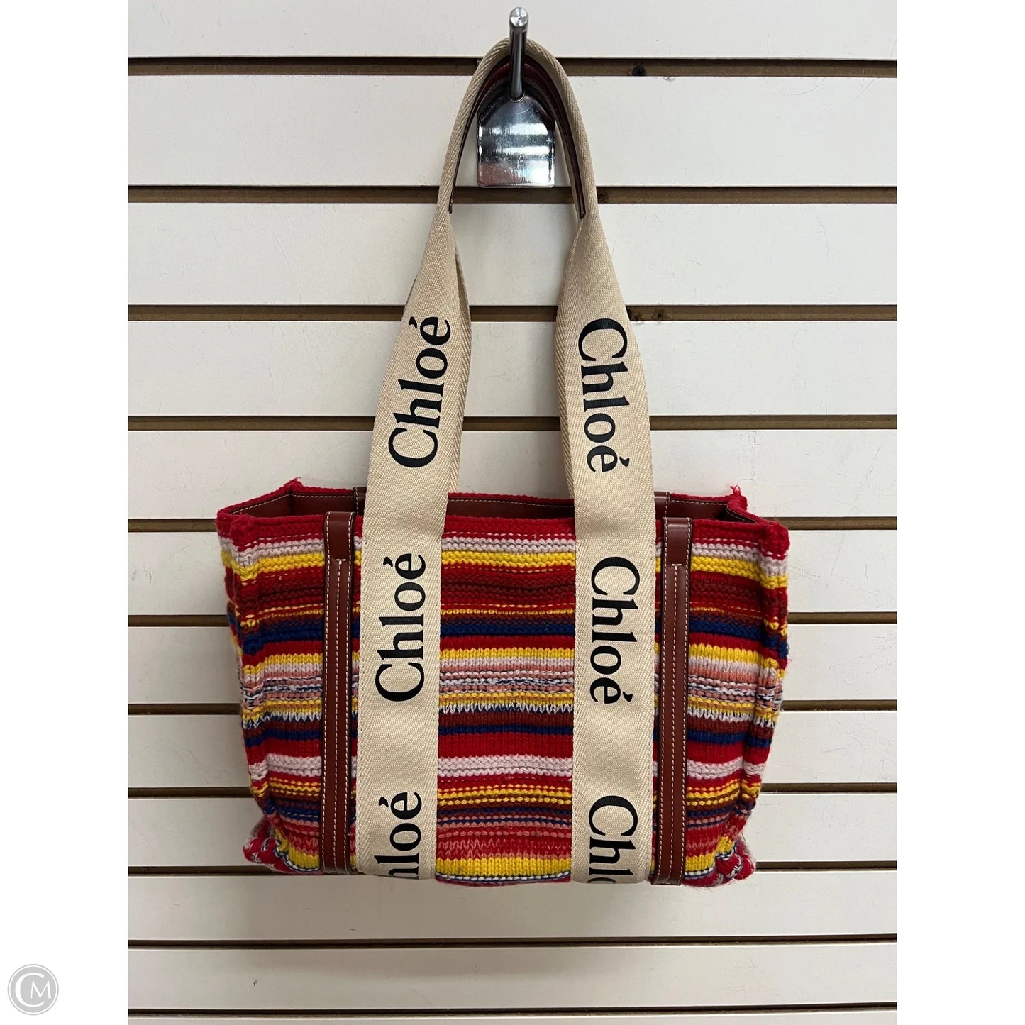Tote Luxury Designer By Chloe, Size: Medium