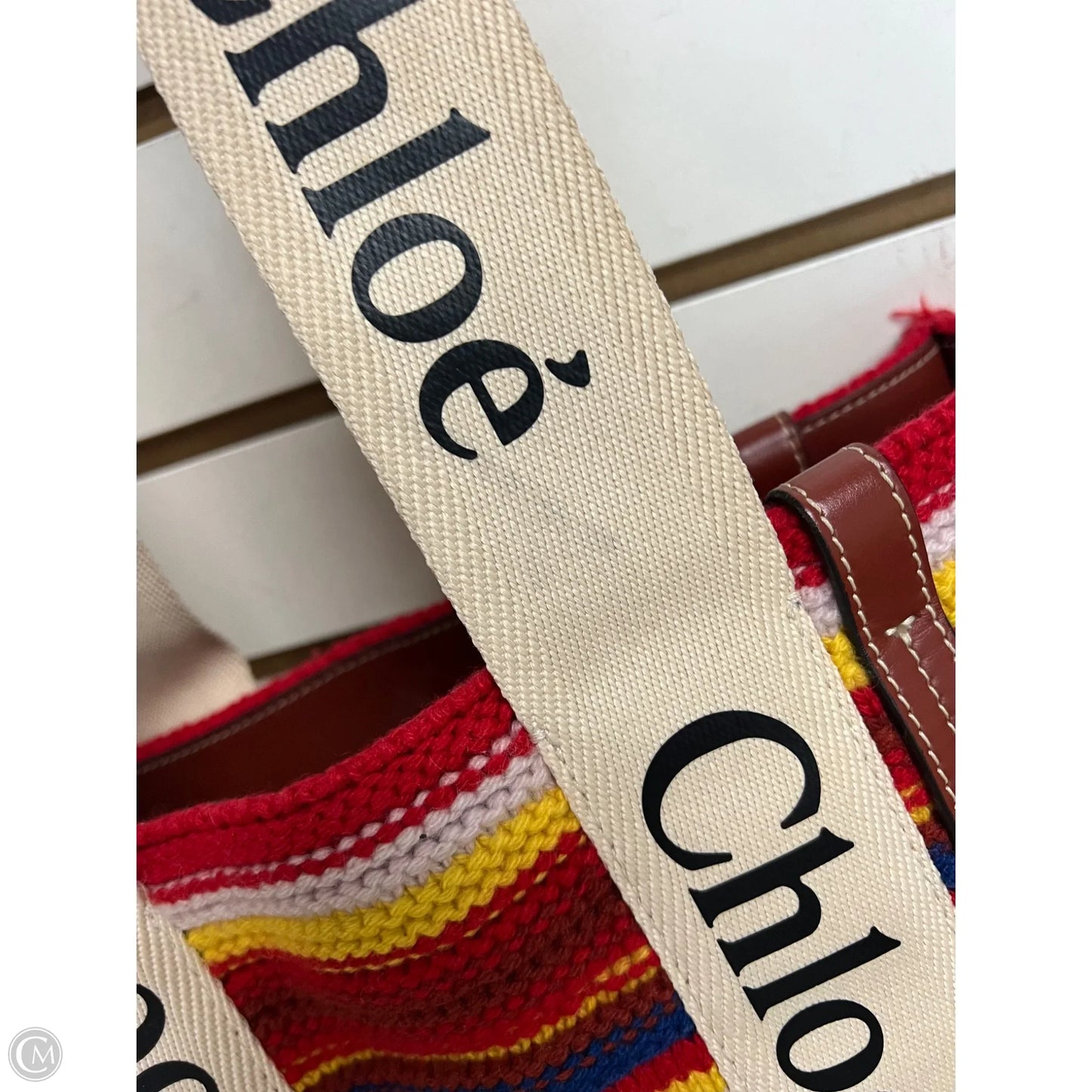 Tote Luxury Designer By Chloe, Size: Medium