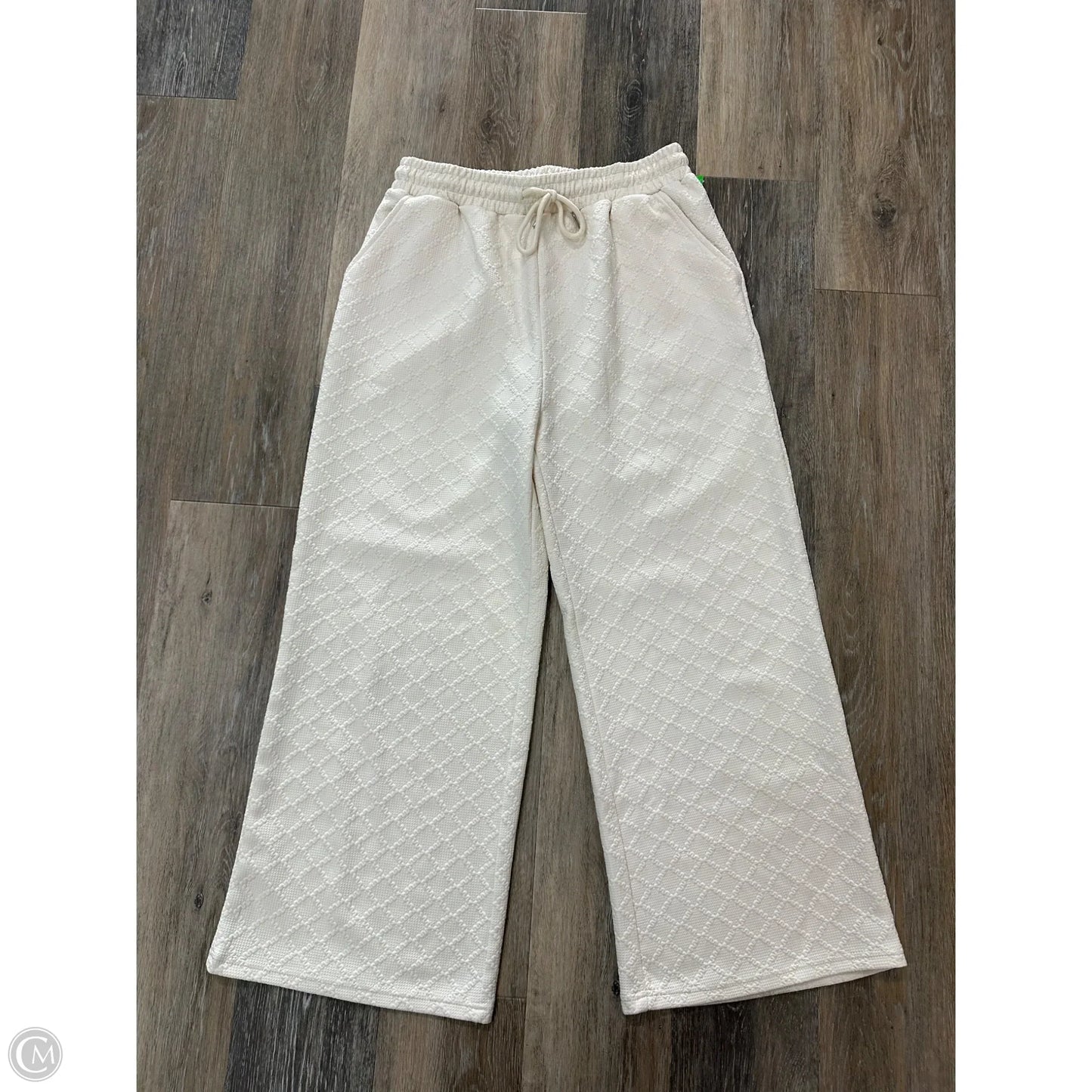 Pants Lounge By Polagram In Cream, Size: M