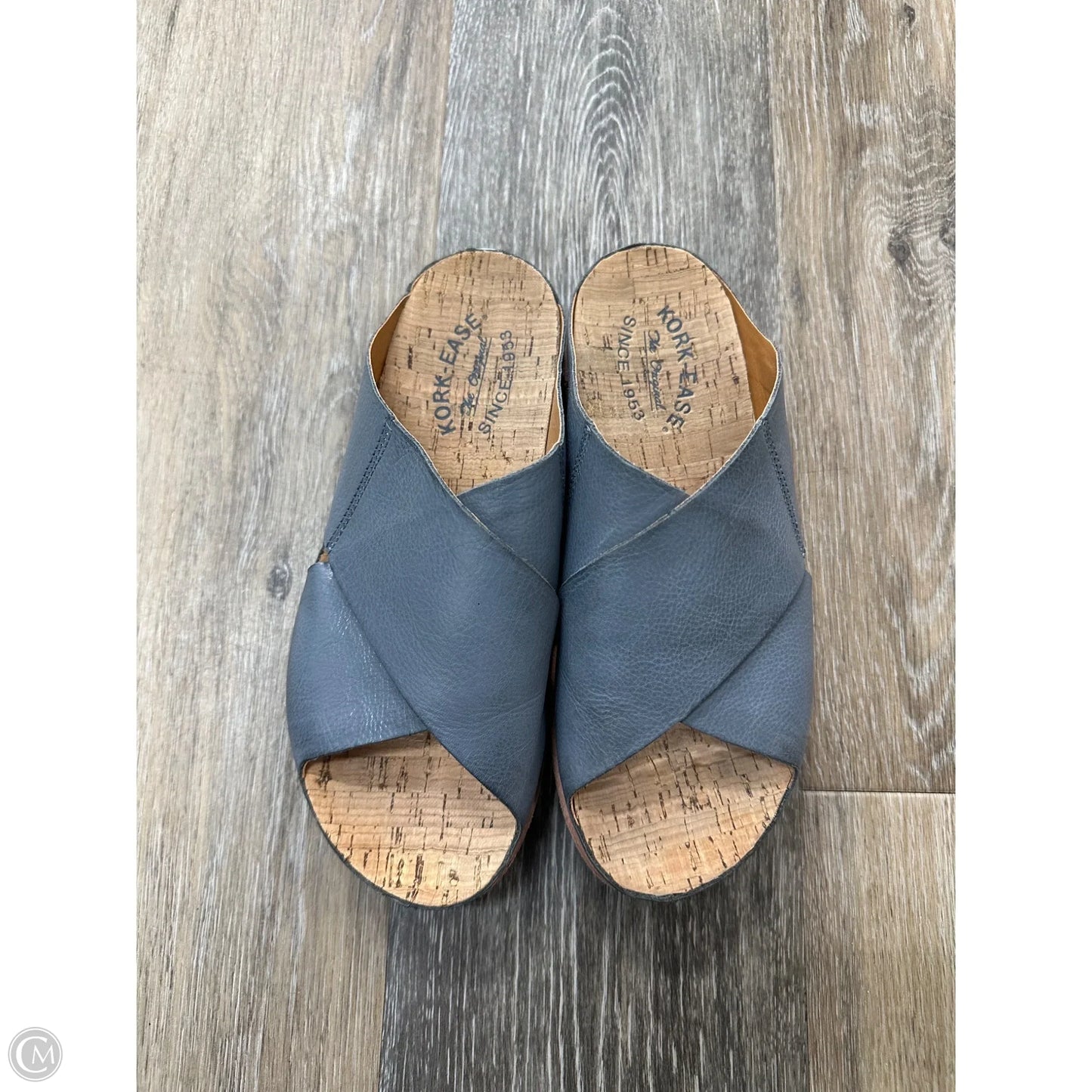 Sandals Flats By Kork Ease In Blue, Size: 7