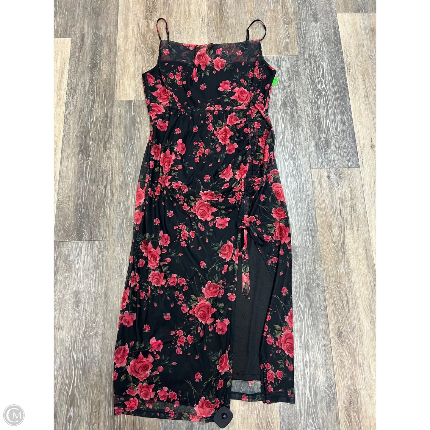 Dress Party Long By Lulus In Floral Print, Size: Xl