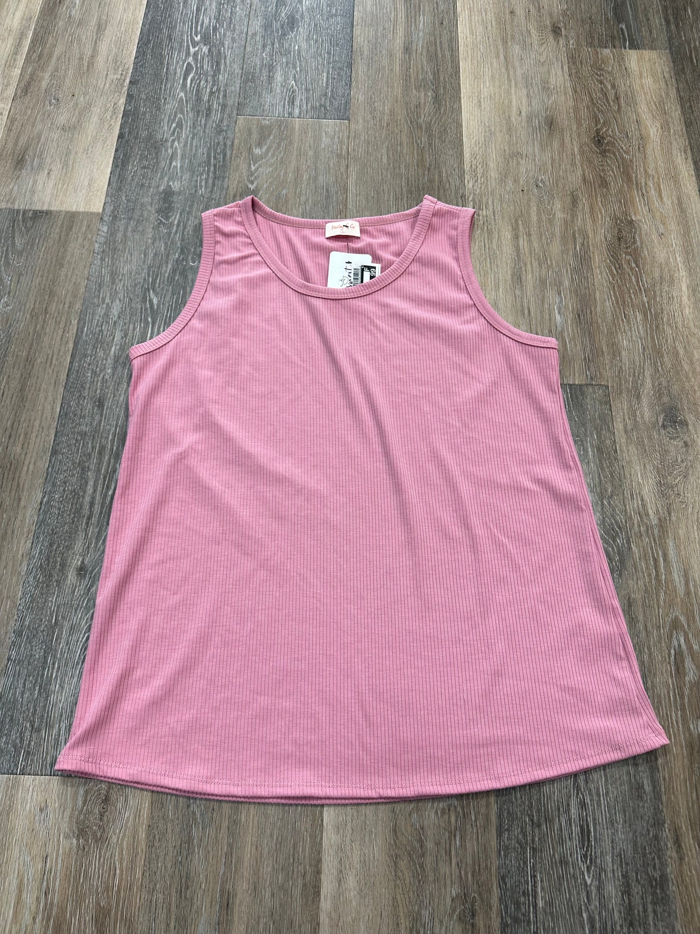 Pink Tank Top Hailey & Co. Size L