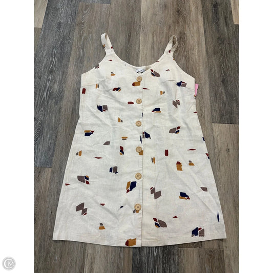 Dress Casual Midi By Lush In Cream, Size: L