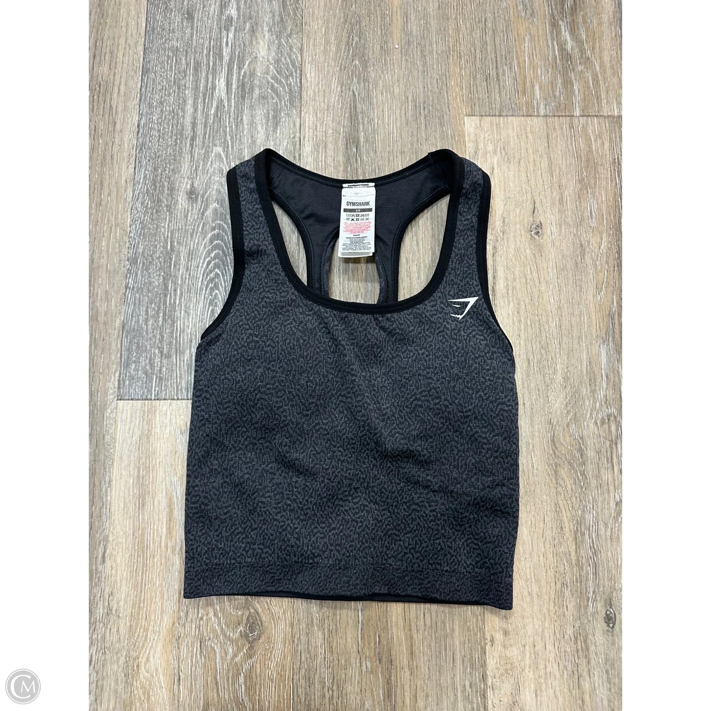 Athletic Bra By Gym Shark In Grey, Size: Xs