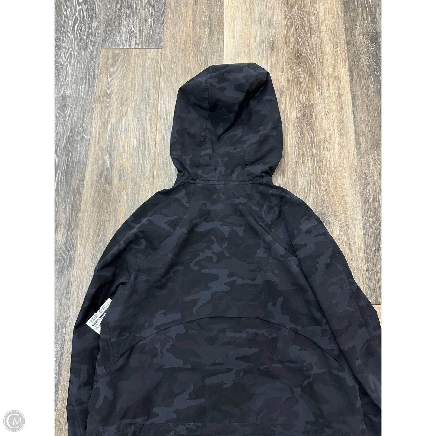 Athletic Jacket By Lululemon In Black, Size: 4
