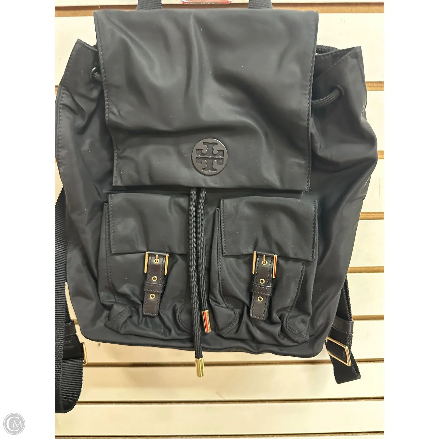 -Backpack Designer By Tory Burch, Size: Medium