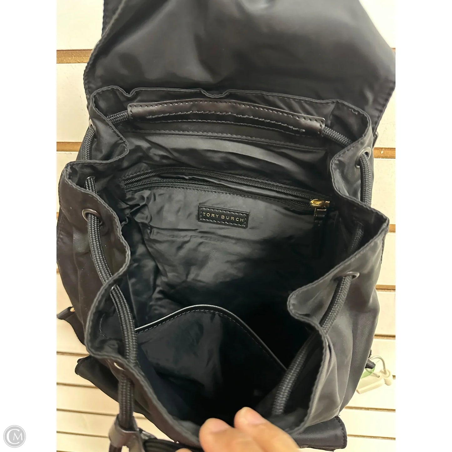 -Backpack Designer By Tory Burch, Size: Medium
