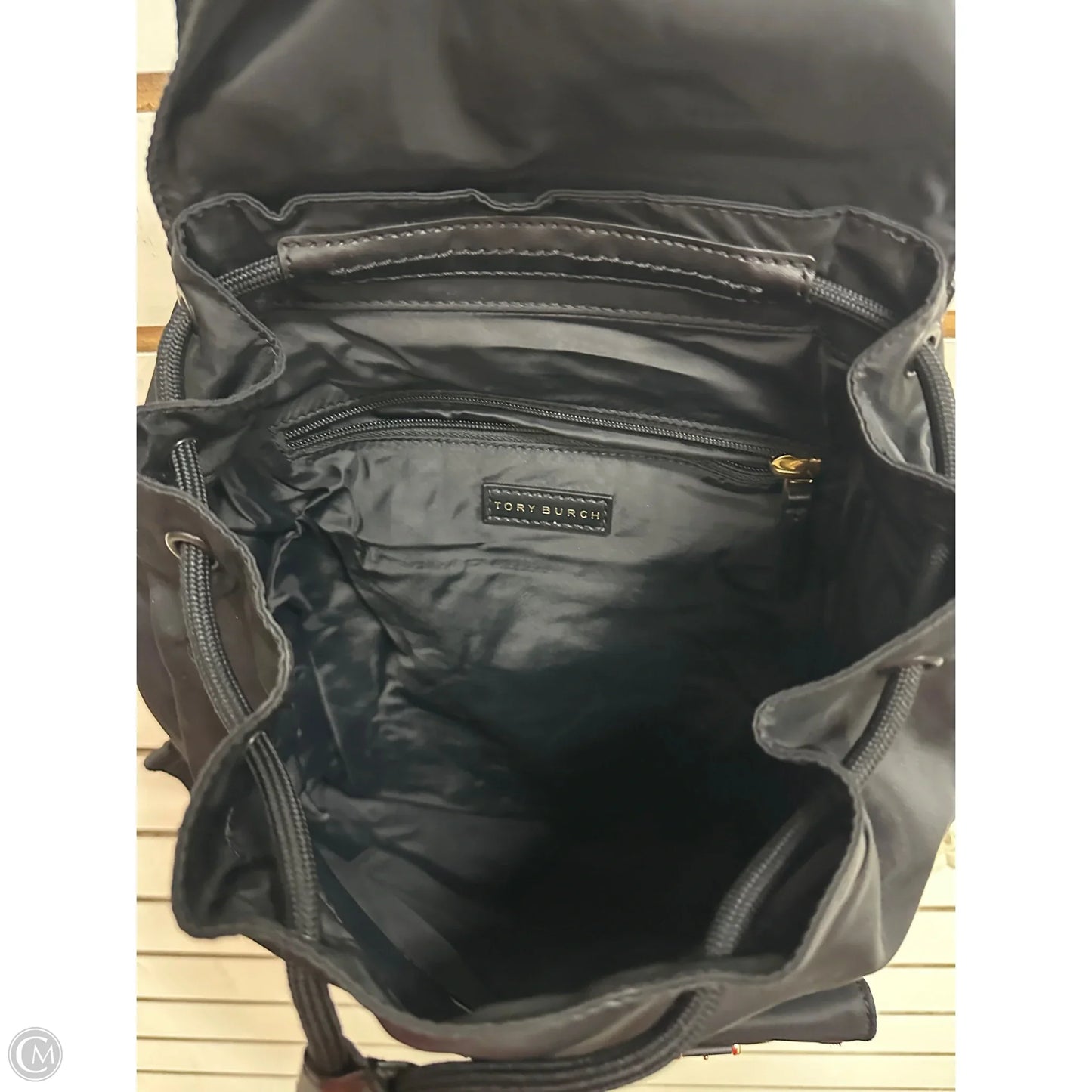 -Backpack Designer By Tory Burch, Size: Medium
