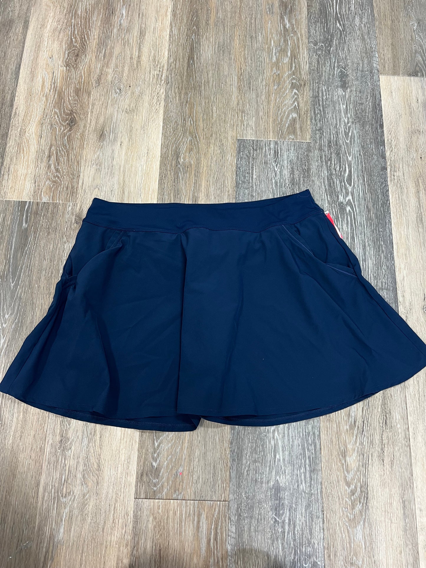 Navy Athletic Skort Under Armour, Size Xl