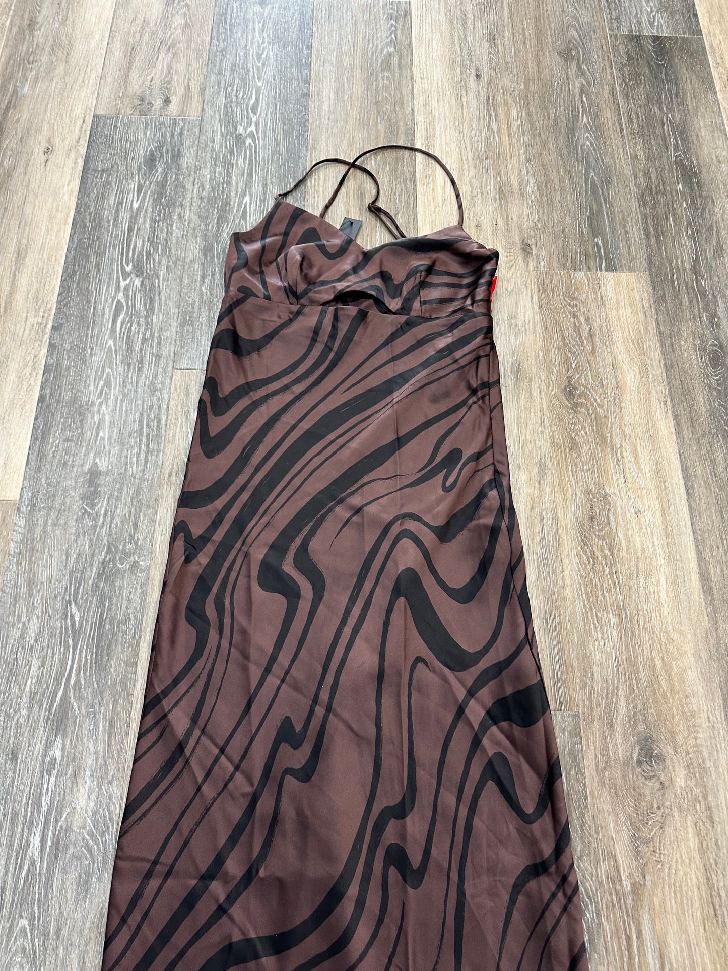 Brown Dress Casual Maxi House Of Harlow, Size S