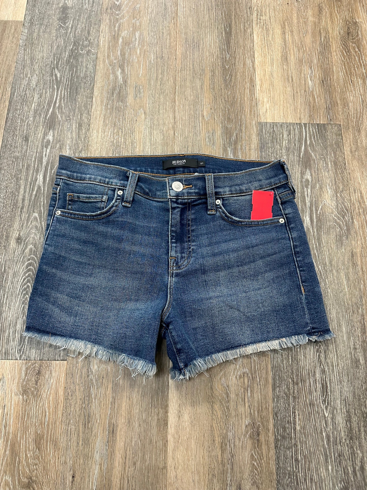 Blue Denim Shorts Designer Hudson, Size 4/27