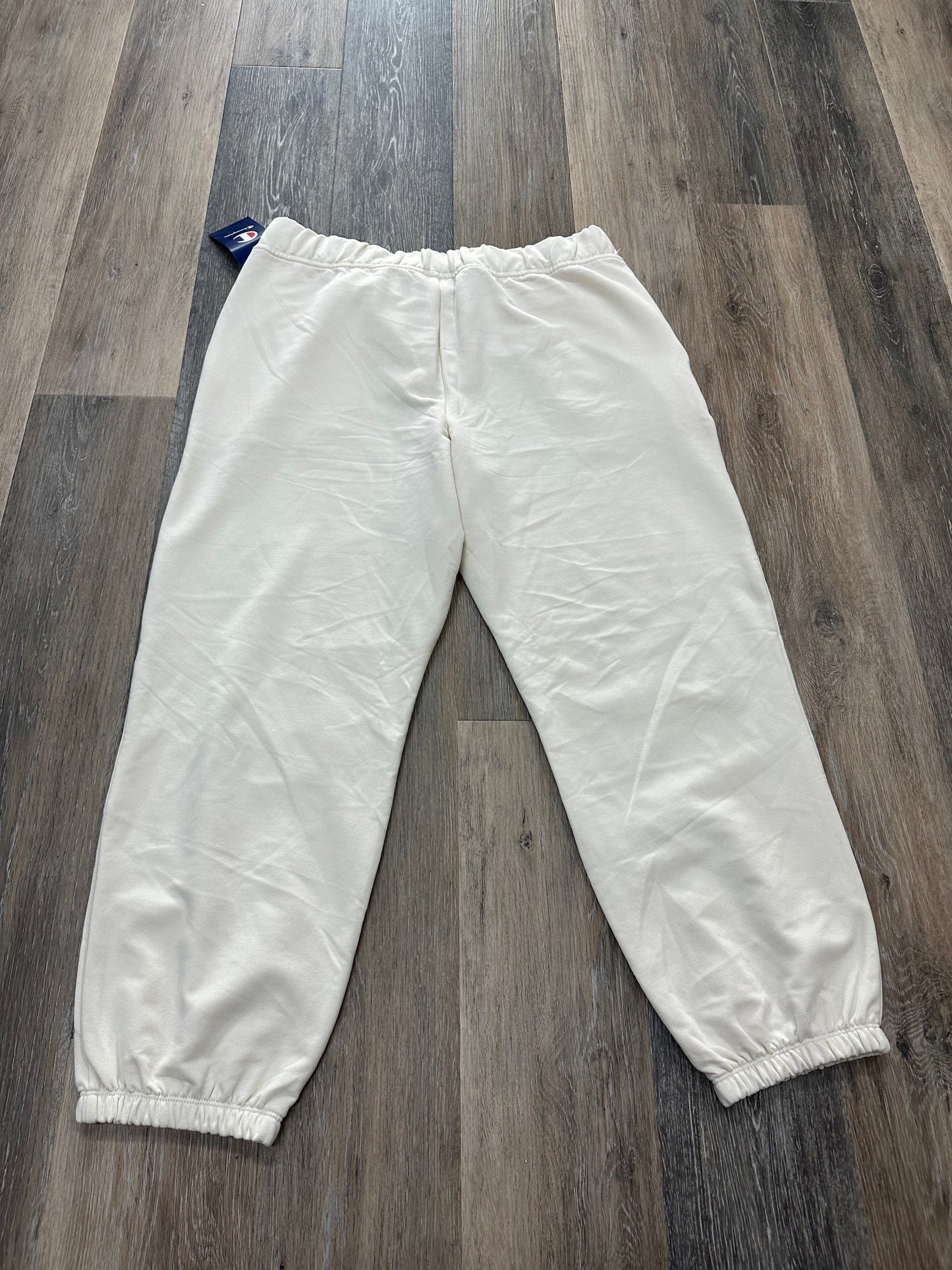 Cream Athletic Pants Champion, Size L