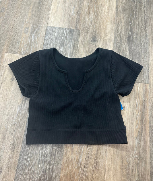 Black Top Short Sleeve Gilly Hicks, Size L