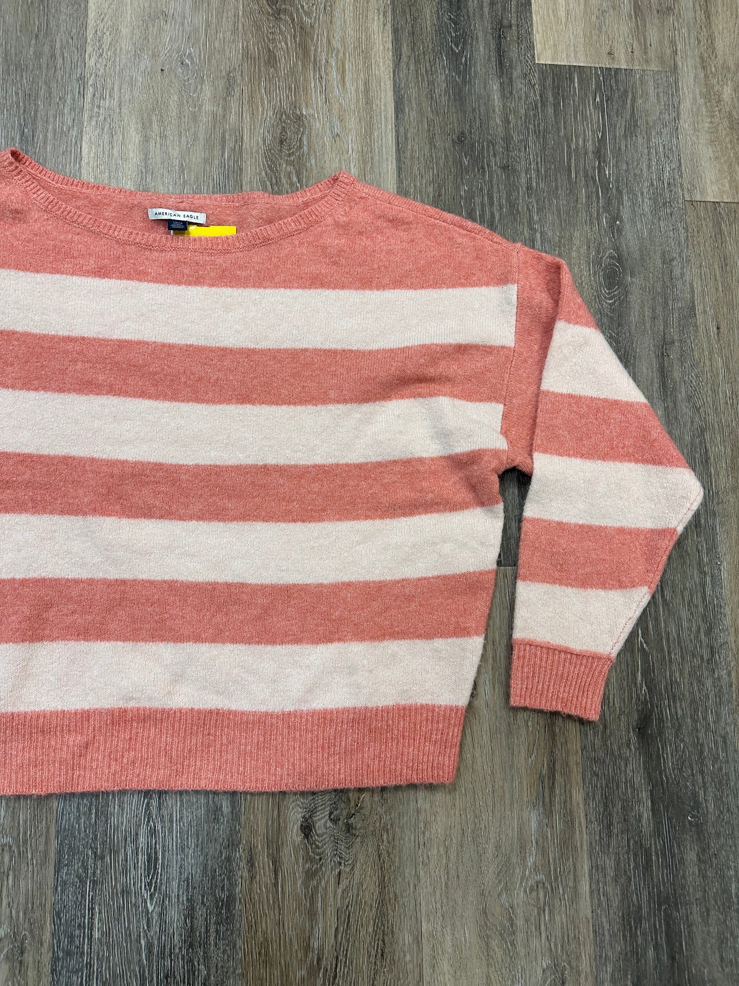 Sweater By American Eagle In Striped Pattern, Size: S