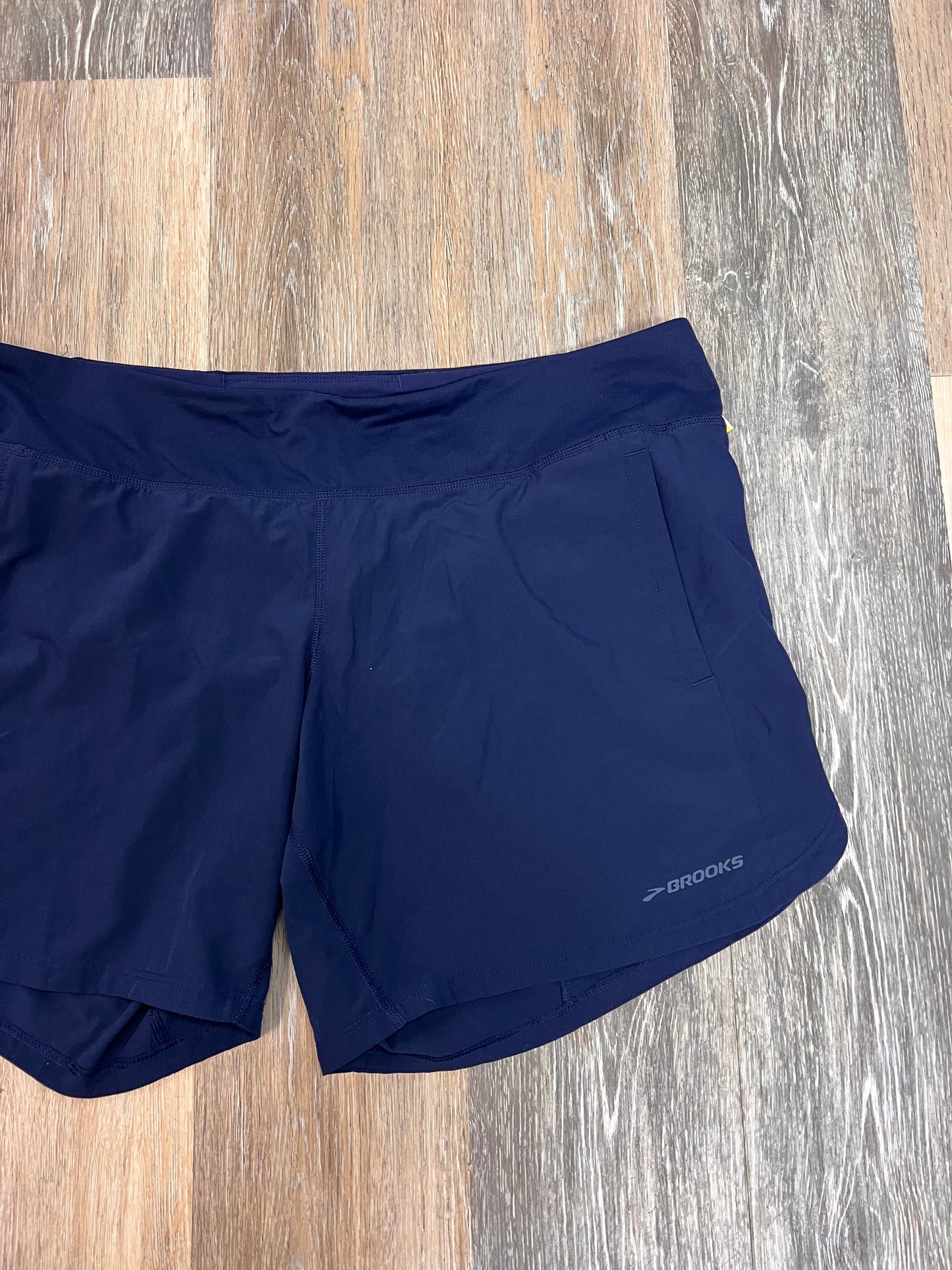 Athletic Shorts By Brooks In Navy, Size: Xl