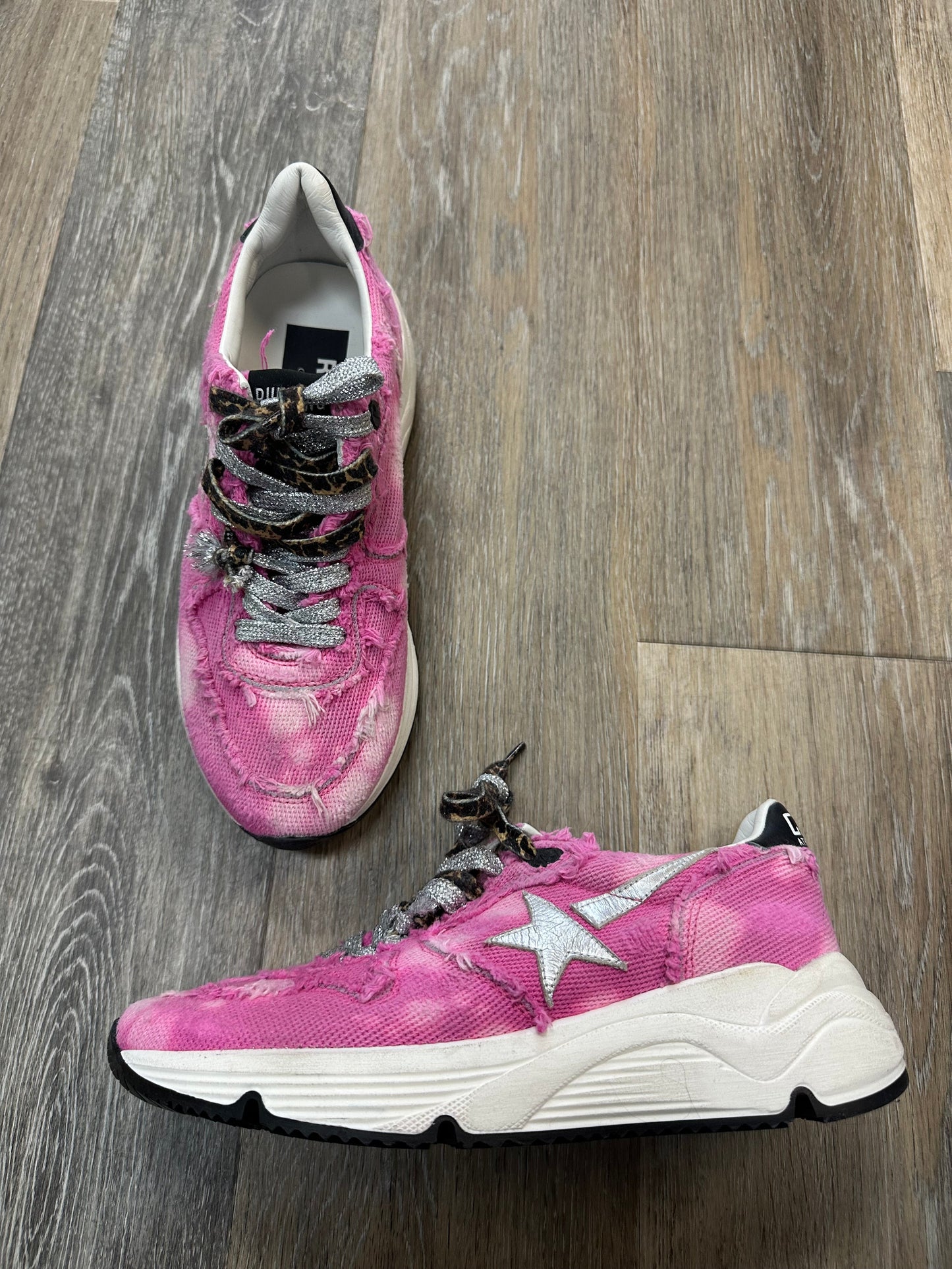 Shoes Designer By Golden Goose In Pink, Size: 7