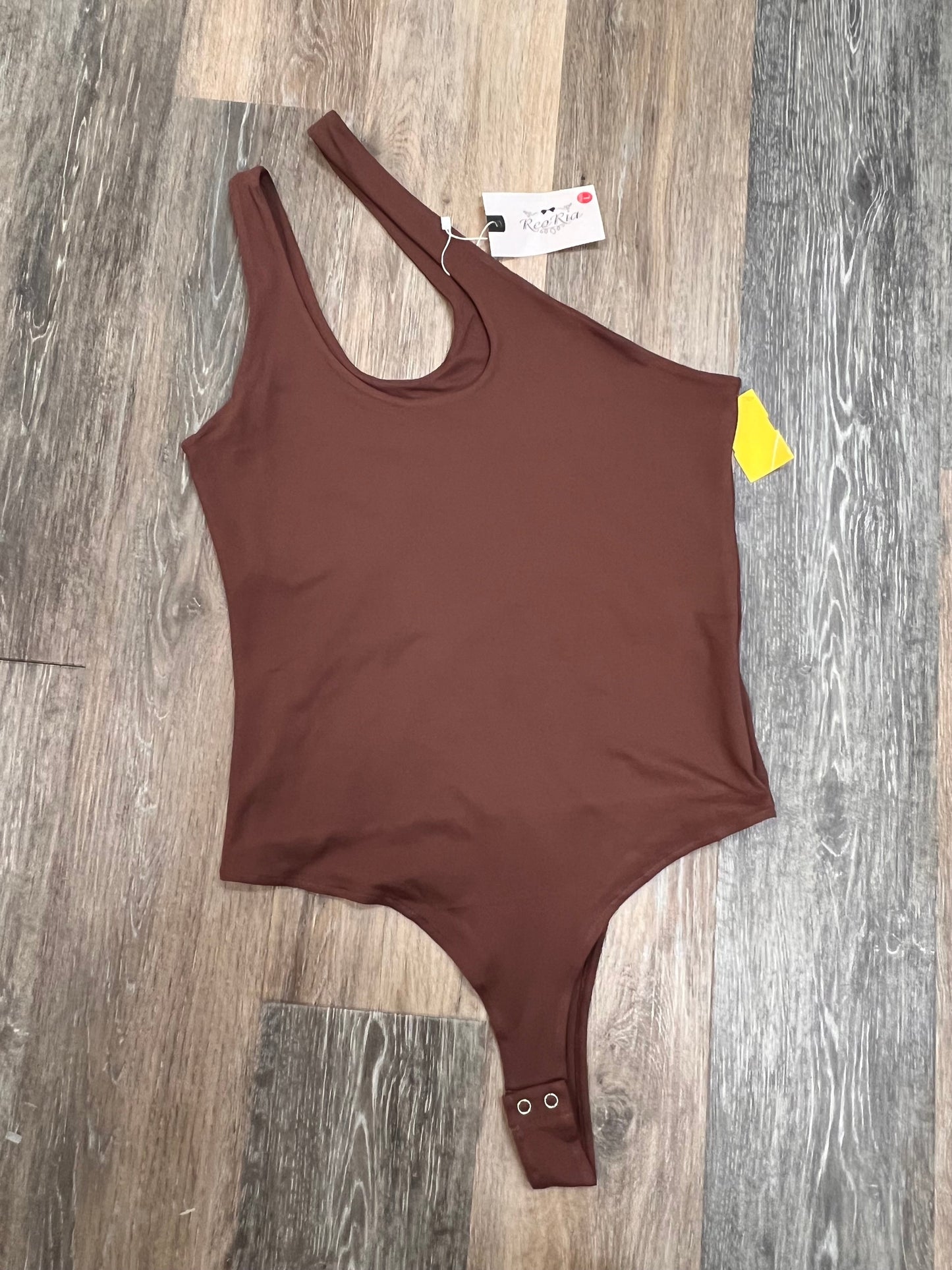 Bodysuit By REORIA In Brown, Size: L