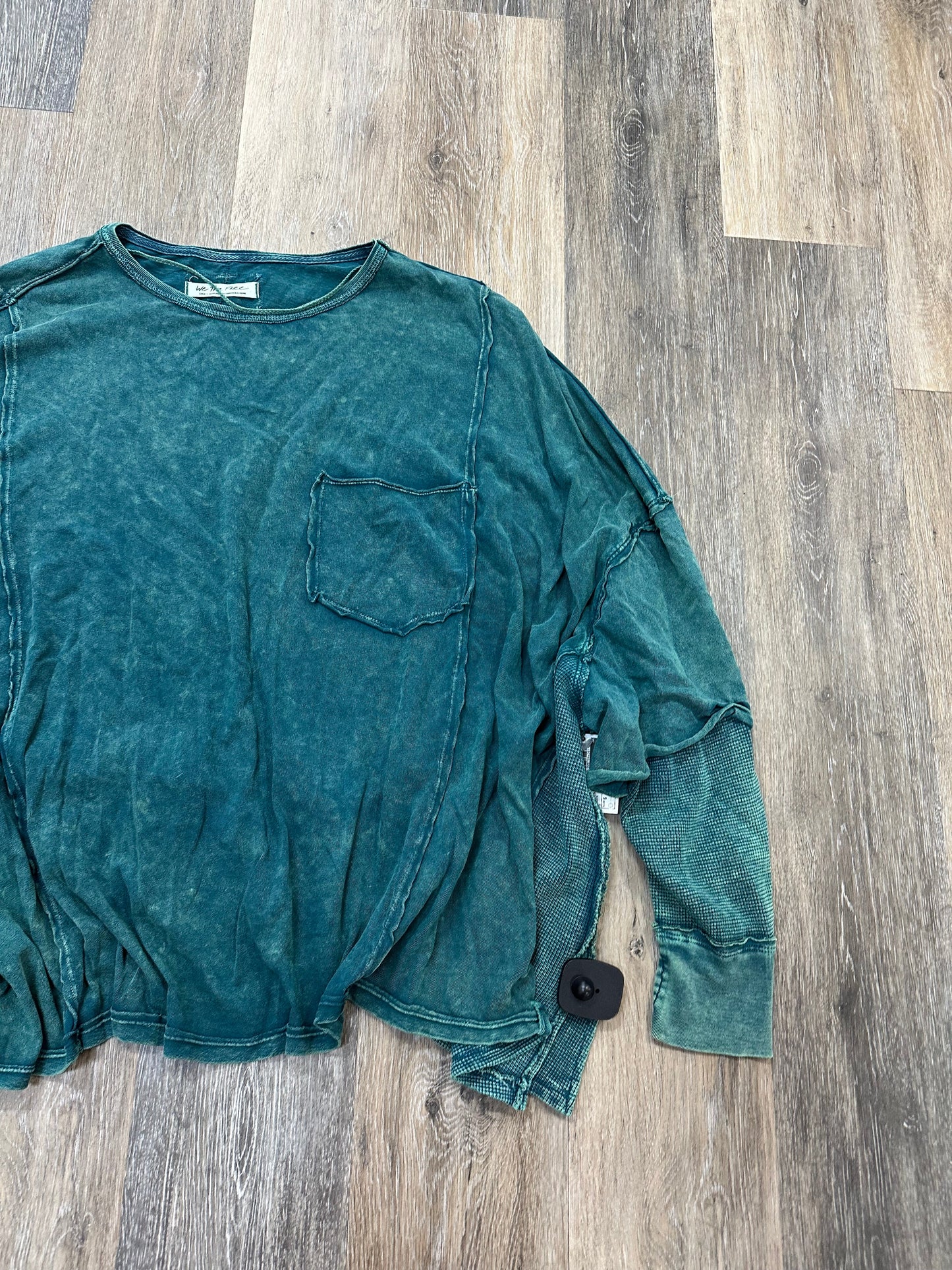 Top Long Sleeve By We The Free In Green, Size: S