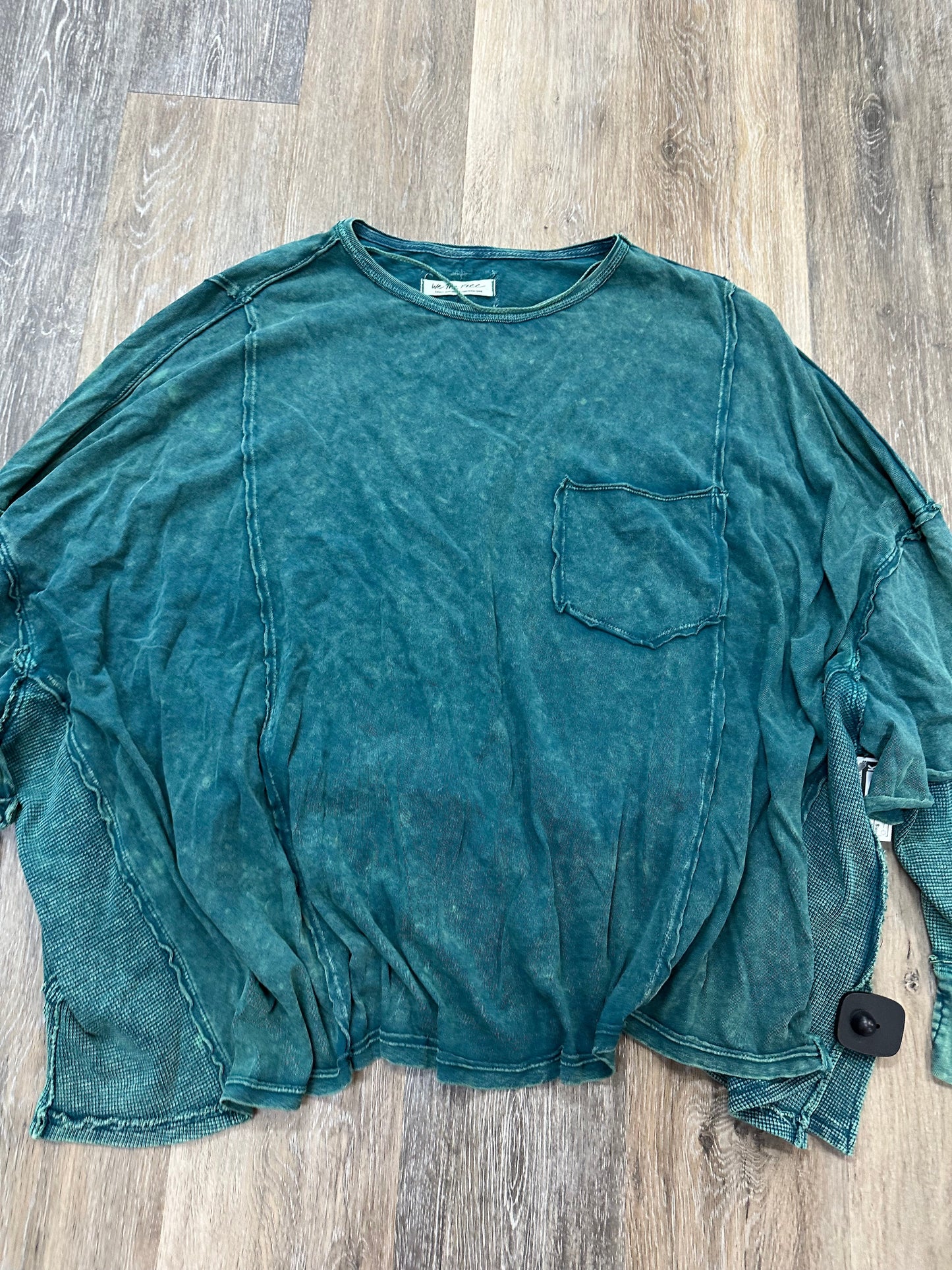 Top Long Sleeve By We The Free In Green, Size: S