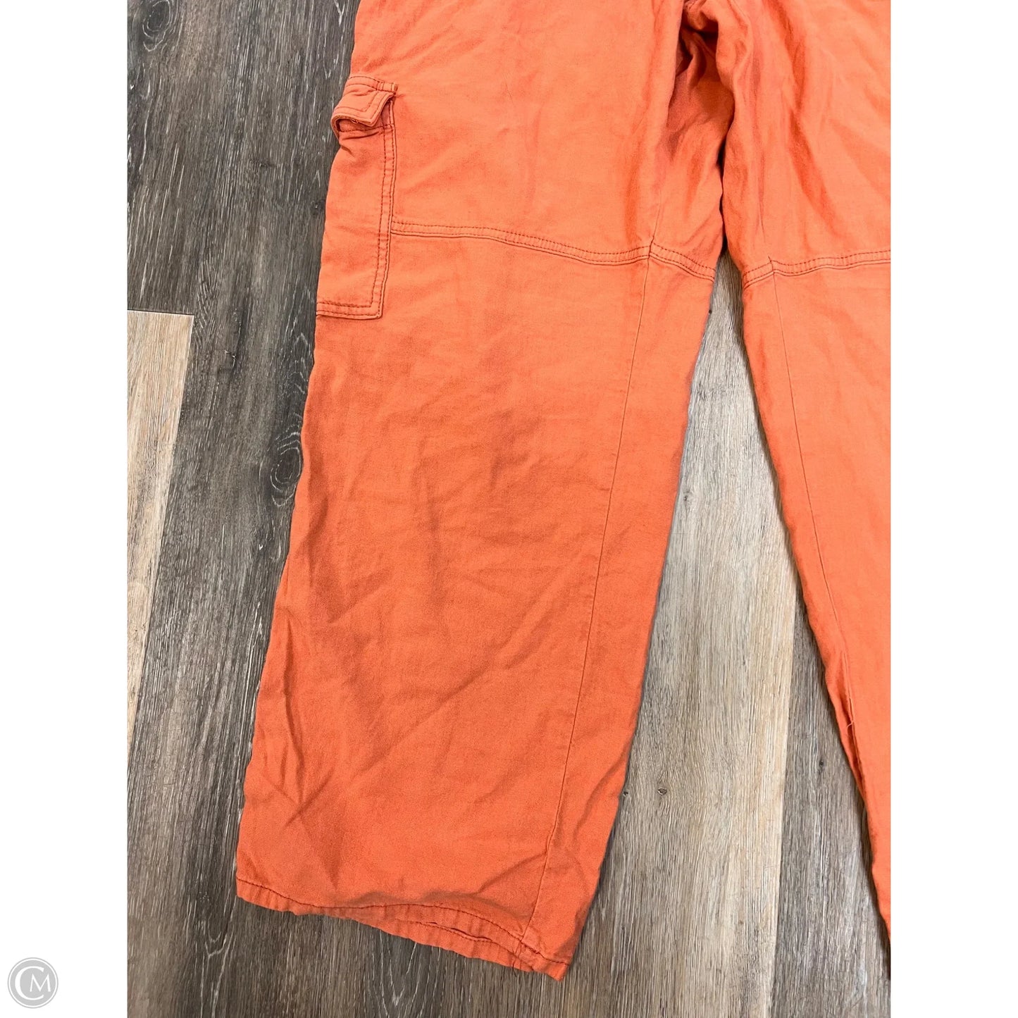 Pants Linen By Pilcro In Orange, Size: Xl