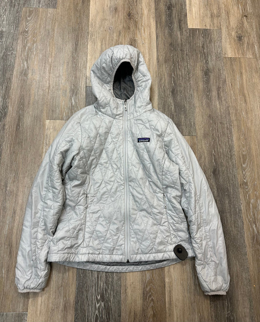 Jacket Puffer & Quilted By Patagonia In Grey, Size: M