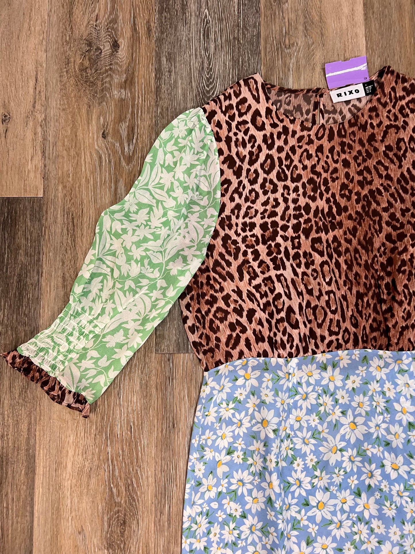 Dress Designer Long By Rixo In Animal Print, Size: S