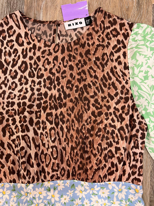 Dress Designer Long By Rixo In Animal Print, Size: S