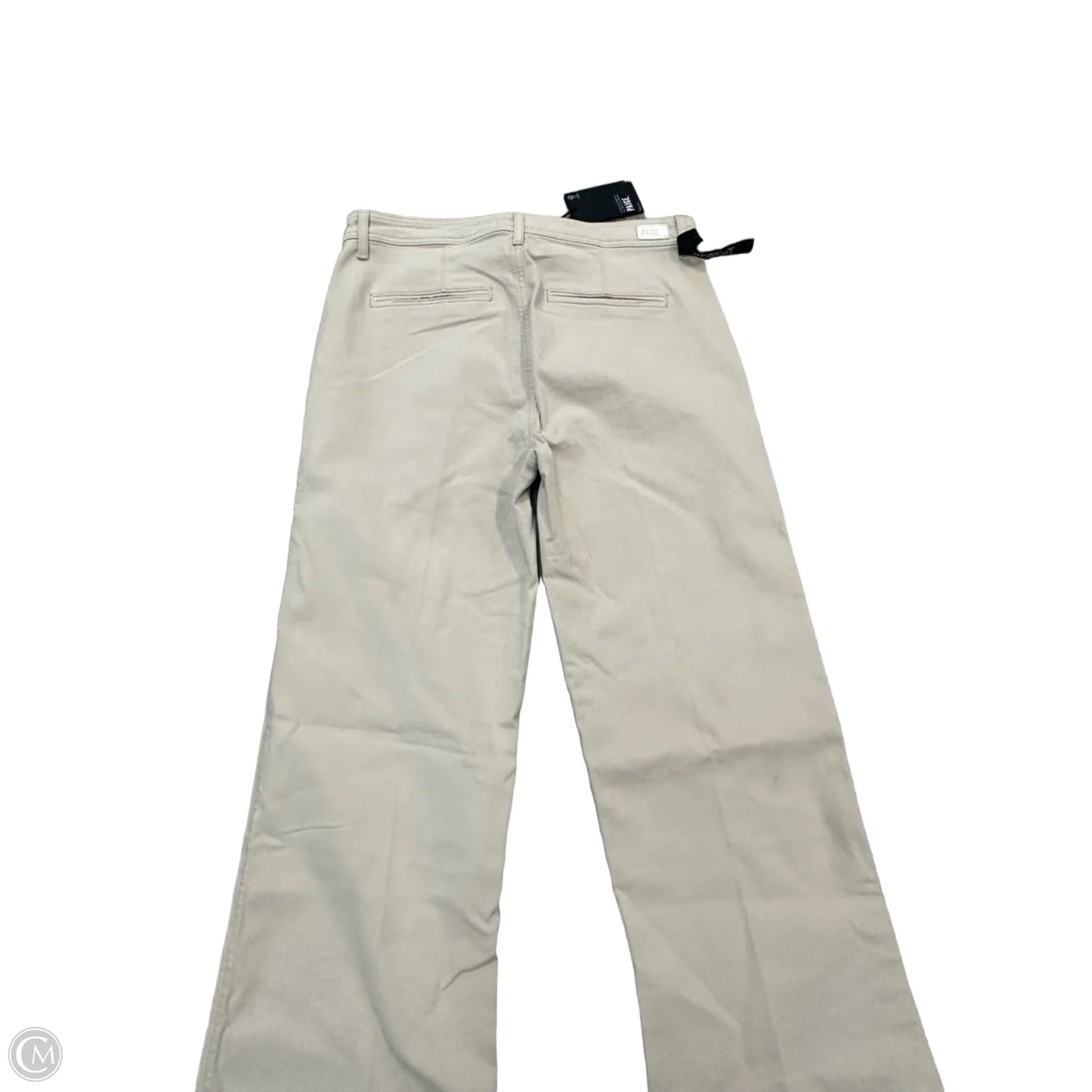 Jeans Wide Leg By Paige In Tan Denim, Size: 14