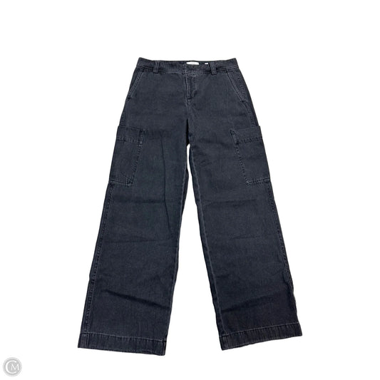 Jeans Straight By Vince In Black Denim, Size: 10