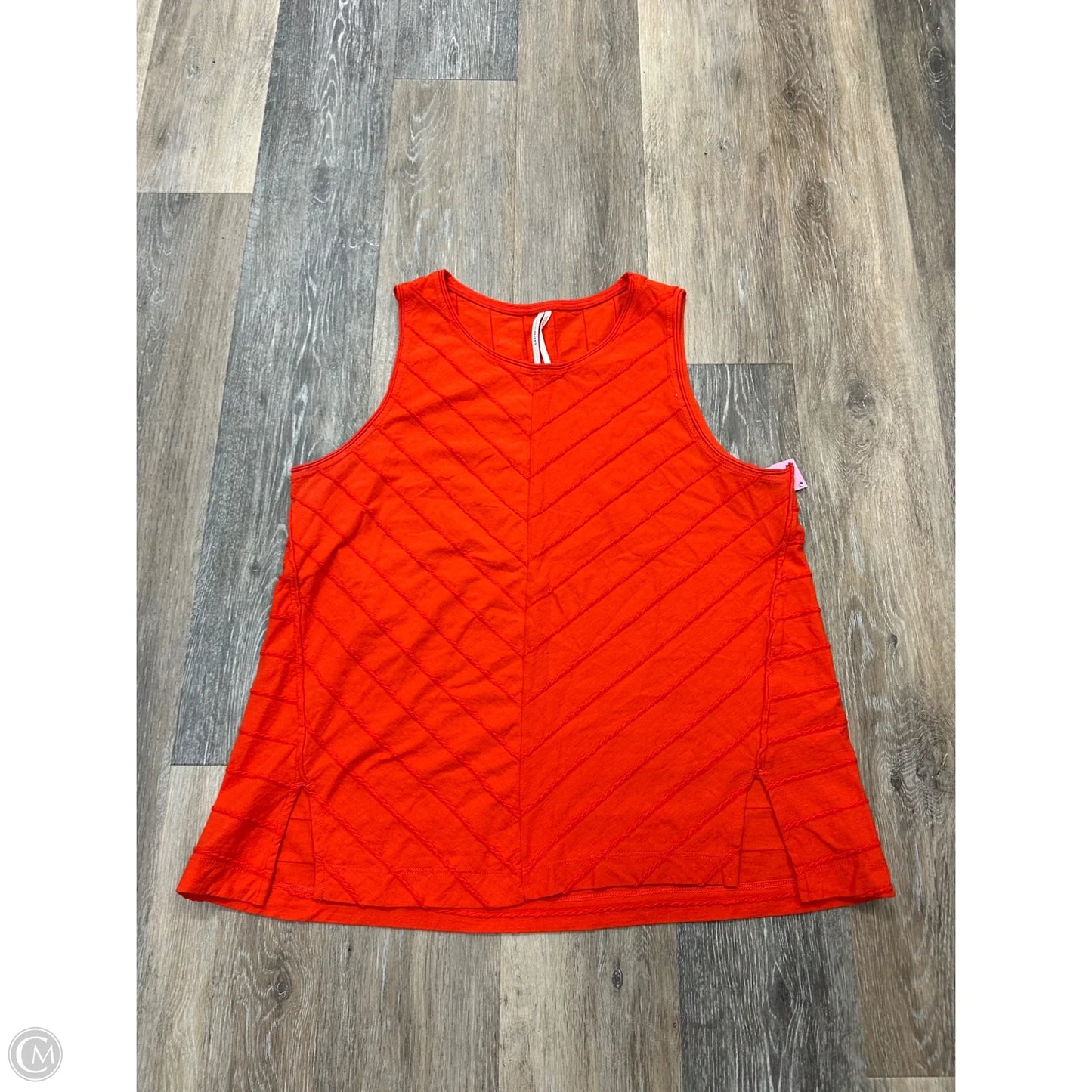 Tank Top By Anthropologie In Orange, Size: L