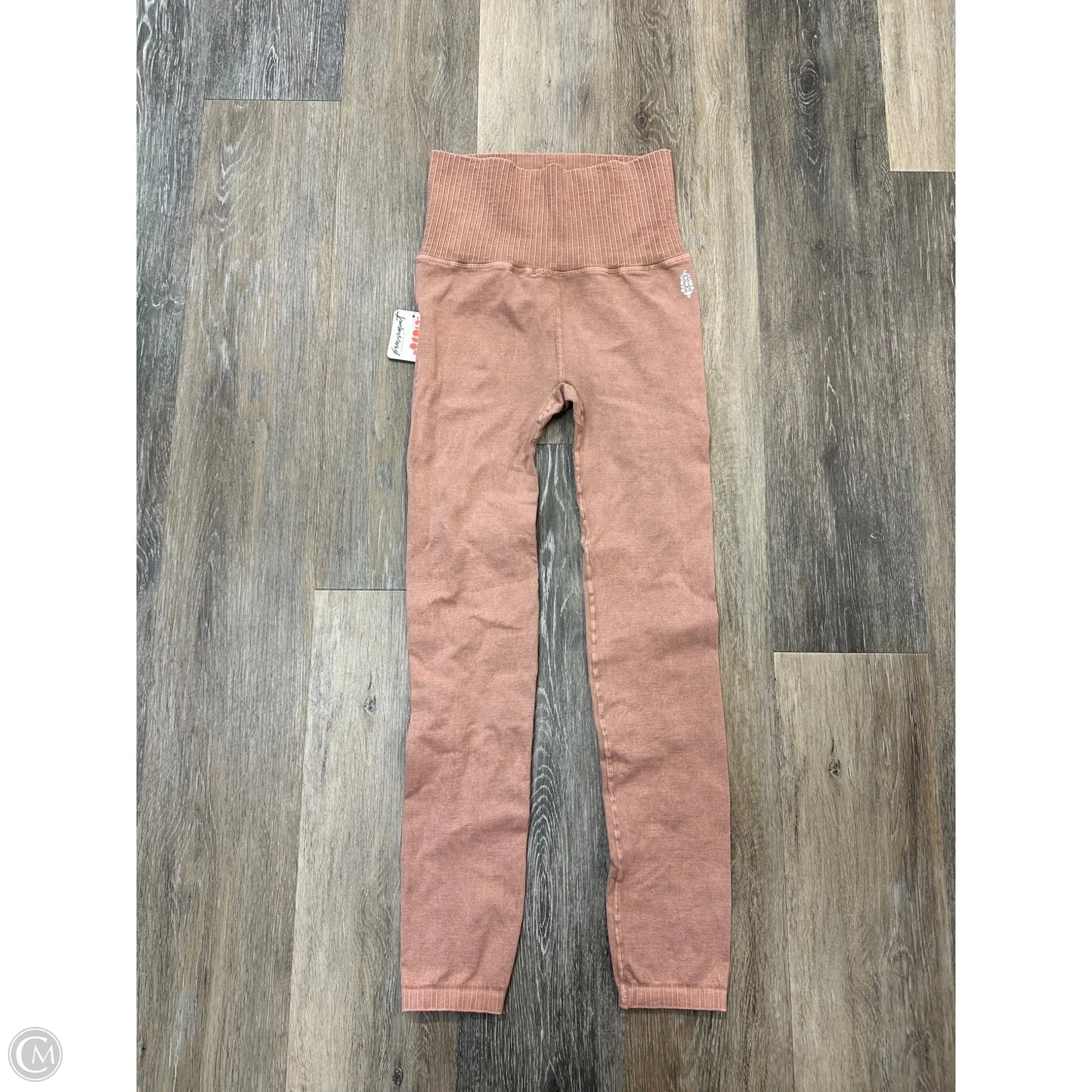 Athletic Leggings By Free People In Pink, Size: Xs