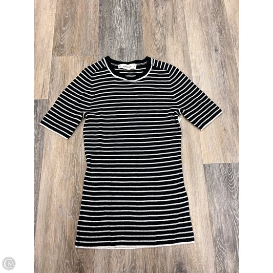 Sweater Short Sleeve By Everlane In Striped Pattern, Size: Xs