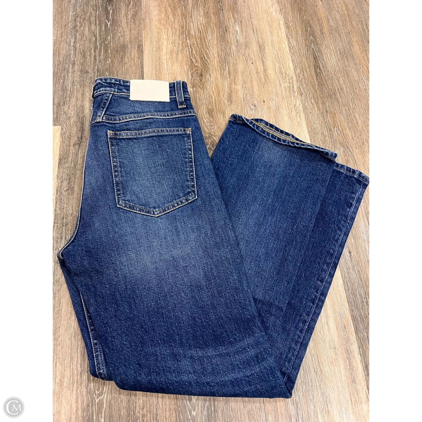 Jeans Straight By Closed In Blue Denim, Size: 4/27