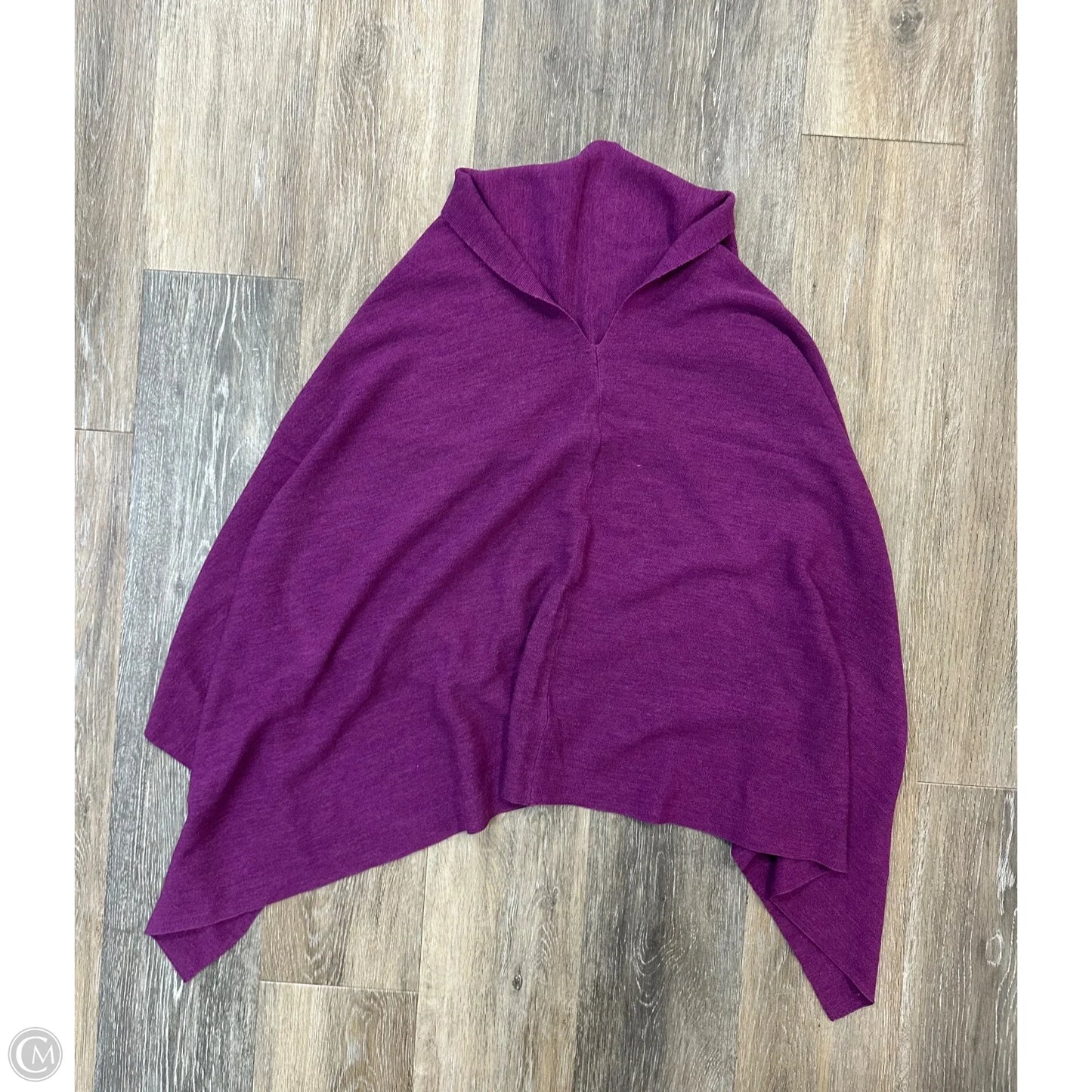 Shawl By Eileen Fisher In Purple, Size: Osfm