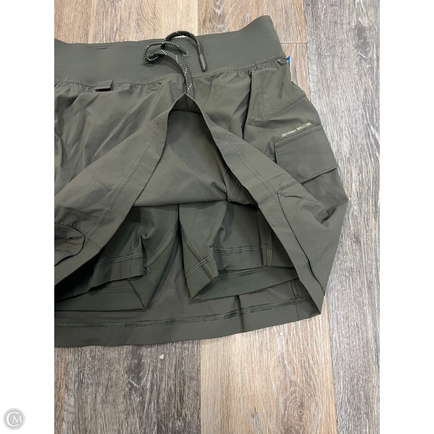 Athletic Skort By Lululemon In Green, Size: 4