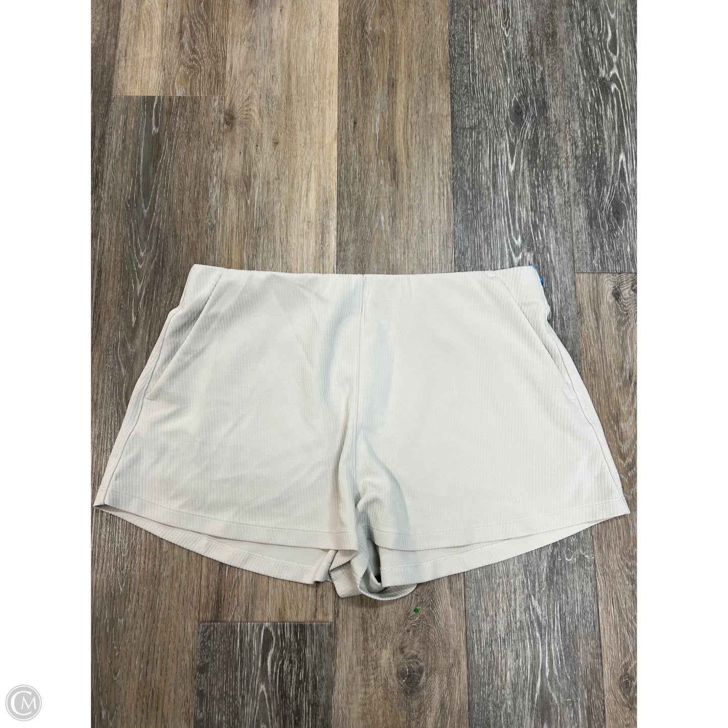 Athletic Shorts By Lululemon In Cream, Size: 14